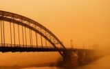 گرد و خاک هوای ۹ شهر خوزستان را در شرایط خطرناک قرار داد گرد و خاک هوای ۹ شهر خوزستان را در شرایط خطرناک قرار داد