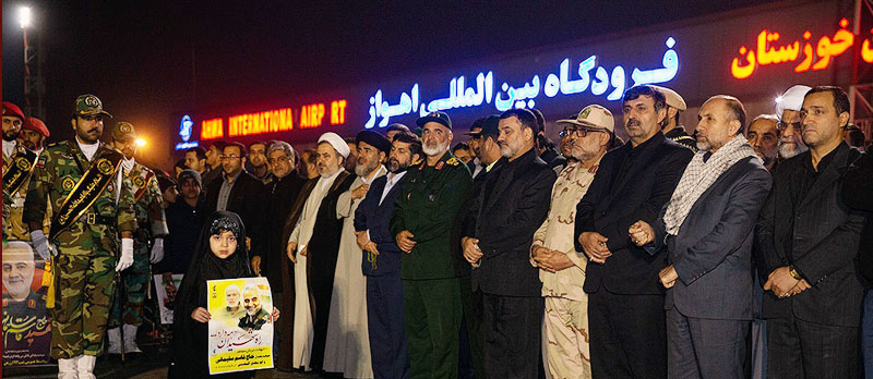 فرودگاه اهواز به نام سردارشهید حاج قاسم سلیمانی مزین شد فرودگاه اهواز به نام سردارشهید حاج قاسم سلیمانی مزین شد