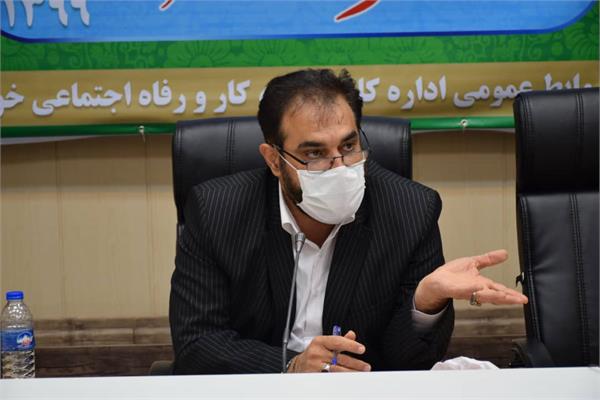 مدیرکل تعاون،کار و رفاه اجتماعی خوزستان خبر داد:خوزستان رتبه نخست اشتغال کشور و جذب صددرصدی منابع مشاغل خانگی را کسب کرد مدیرکل تعاون،کار و رفاه اجتماعی خوزستان خبر داد:خوزستان رتبه نخست اشتغال کشور و جذب صددرصدی منابع مشاغل خانگی را کسب کرد